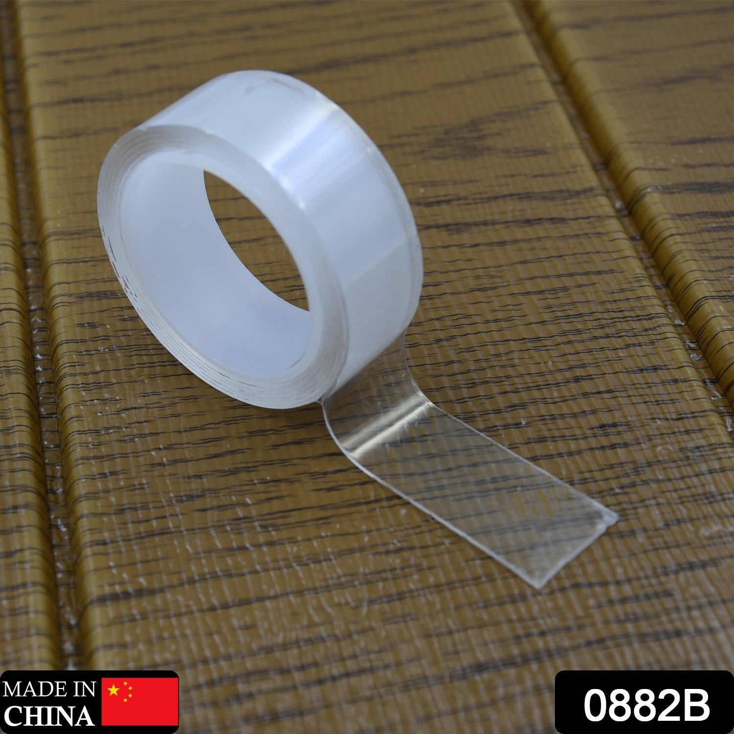 0882b Sticky Tape Washable Adhesive 1M Tape Reusable, wear-resistant Tape Nano Tape Double Sided Tape For Paste Photos Home Office School 0882b Sticky Tape Washable Adhesive 1M Tape Reusable, wear-resistant Tape Nano Tape Double Sided Tape For Paste Photos Home Office School